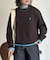 【U.S. POLO ASSN.】配色レイヤークルーニット
