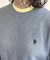 【U.S. POLO ASSN.】配色レイヤークルーニット