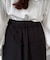 ベルト付きナロースカート