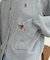 【U.S. POLO ASSN.】畦編み金ボタンカーディガン