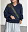 【U.S. POLO ASSN.】Vネックスウェットライクニット