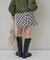 【WHO'S WHO gallery】チェックラップスカート
