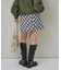 【WHO'S WHO gallery】チェックラップスカート