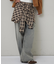 【WHO'S WHO gallery】チェックラップスカート