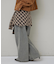 【WHO'S WHO gallery】チェックラップスカート