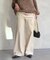 【DouDou】ワイドパンツ