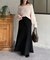 裏毛Iラインマーメイドスカート