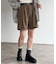 ベルト付きショートパンツ