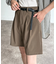 ベルト付きショートパンツ
