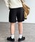 ベルト付きショートパンツ