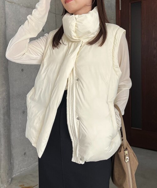 CAPRICIEUX LE'MAGE】2WAY中綿パフジャケット｜パルグループ