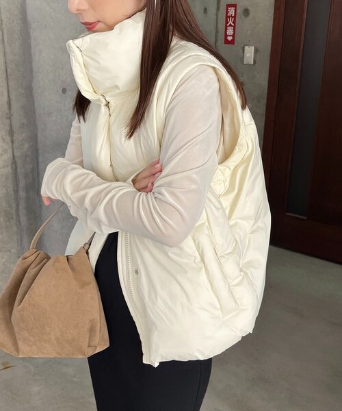 CAPRICIEUX LE'MAGE】2WAY中綿パフジャケット｜パルグループ