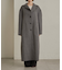 【Omekashi】ウールリバーロングコート