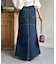 フリンジデニムマーメイドスカート