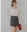 【Chico】ドットボックスミニスカート