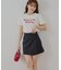 【Chico】ドットボックスミニスカート