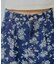 【Chico】フラワープリントデニムショートパンツ