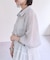 【mystic】シアーショートシャツ
