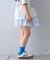 【CIAOPANIC TYPY】【KIDS】ムジ花柄ティアードスコート