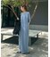【CIAOPANIC TYPY】クルーネックロング半袖カットワンピース