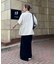 【CIAOPANIC TYPY】クルーネックロング半袖カットワンピース