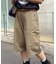 【CIAOPANIC TYPY】【UNISEX】ハーフスタッズカーゴパンツ