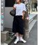 【CIAOPANIC TYPY】【UNISEX】ハーフスタッズカーゴパンツ