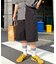 【CIAOPANIC TYPY】【UNISEX】ハーフスタッズカーゴパンツ