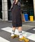 【CIAOPANIC TYPY】【UNISEX】ハーフスタッズカーゴパンツ