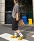 【CIAOPANIC TYPY】【UNISEX】ハーフスタッズカーゴパンツ
