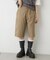 【CIAOPANIC TYPY】【UNISEX】ハーフスタッズカーゴパンツ