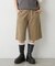 【CIAOPANIC TYPY】【UNISEX】ハーフスタッズカーゴパンツ