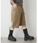 【CIAOPANIC TYPY】【UNISEX】ハーフスタッズカーゴパンツ