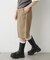 【CIAOPANIC TYPY】【UNISEX】ハーフスタッズカーゴパンツ