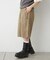 【CIAOPANIC TYPY】【UNISEX】ハーフスタッズカーゴパンツ
