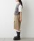 【CIAOPANIC TYPY】【UNISEX】ハーフスタッズカーゴパンツ
