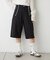 【CIAOPANIC TYPY】【UNISEX】ハーフスタッズカーゴパンツ