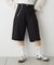 【CIAOPANIC TYPY】【UNISEX】ハーフスタッズカーゴパンツ