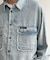 リヨセルデニムシャツ