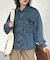 リヨセルデニムシャツ
