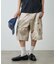 【Kastane】ルーズフィットフィールドカーゴショートパンツ