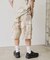 【Kastane】ルーズフィットフィールドカーゴショートパンツ