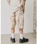【Kastane】ルーズフィットフィールドカーゴショートパンツ