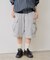 【Kastane】ルーズフィットフィールドカーゴショートパンツ