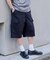 【Kastane】ルーズフィットフィールドカーゴショートパンツ