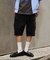 【Kastane】ルーズフィットフィールドカーゴショートパンツ