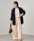 【Loungedress】2タックワイドパンツ