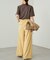 【Loungedress】2タックワイドパンツ