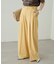 【Loungedress】2タックワイドパンツ
