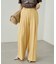 【Loungedress】2タックワイドパンツ
